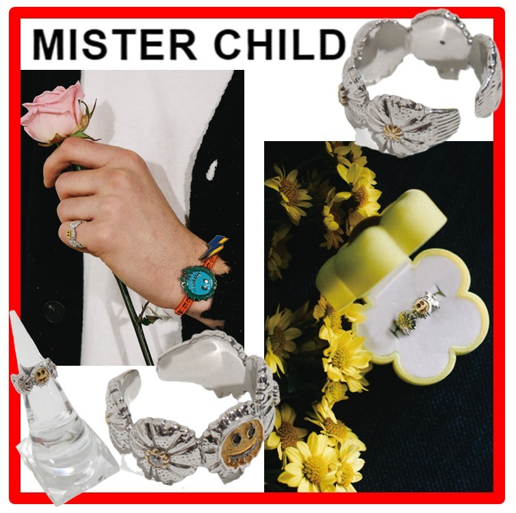 ☆ ソン・ミノ着用☆韓国の人気☆MISTER CHILD☆SMILE RING☆