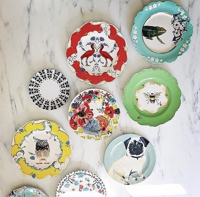 Anthropologie 食器(皿) 期間限定セール! Lou Rota Nature Table Dessert Plate(12)