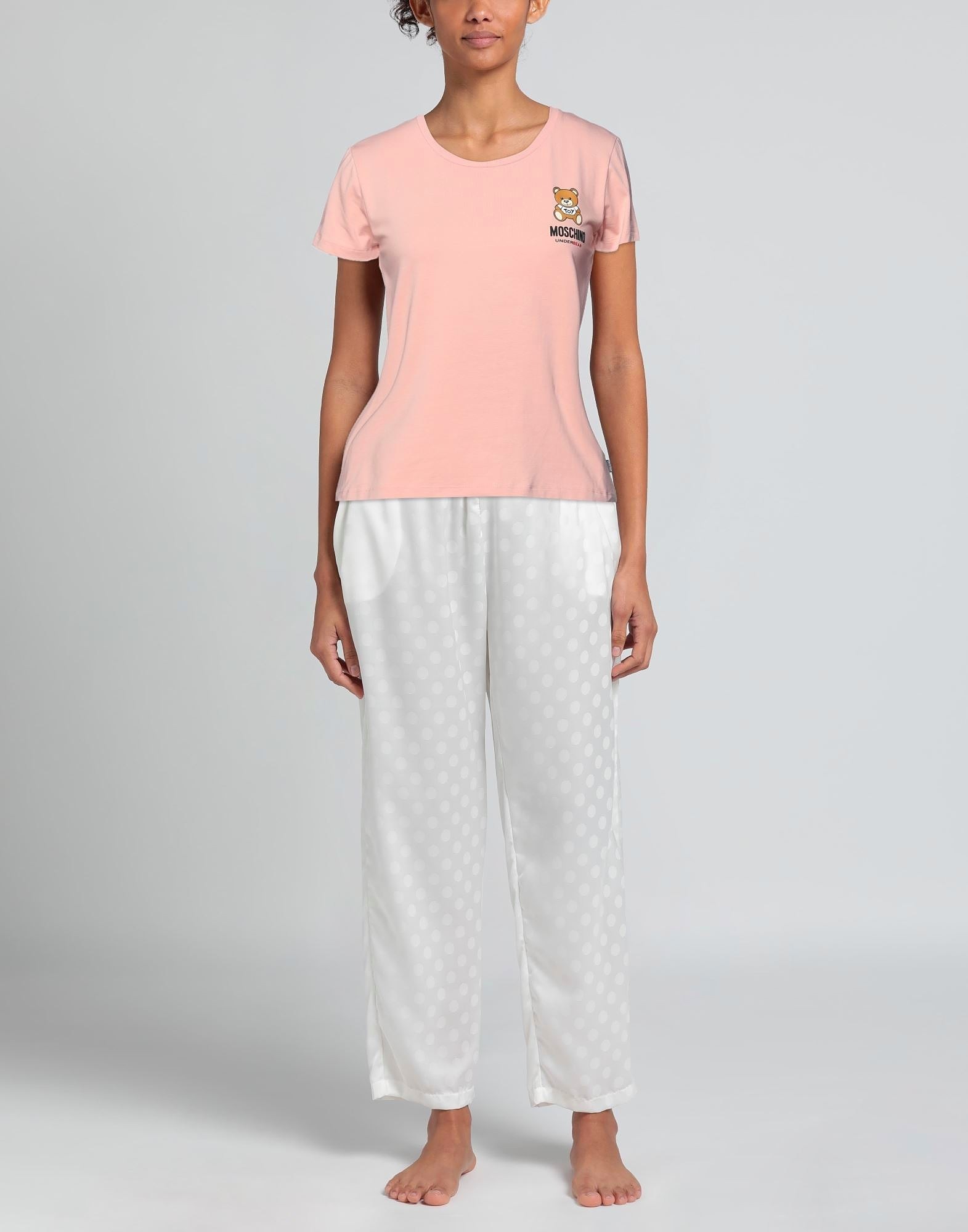 Moschino Tシャツ・カットソー 国内発送 Moschino Tシャツ ロゴ×テディベア ピンク(2)