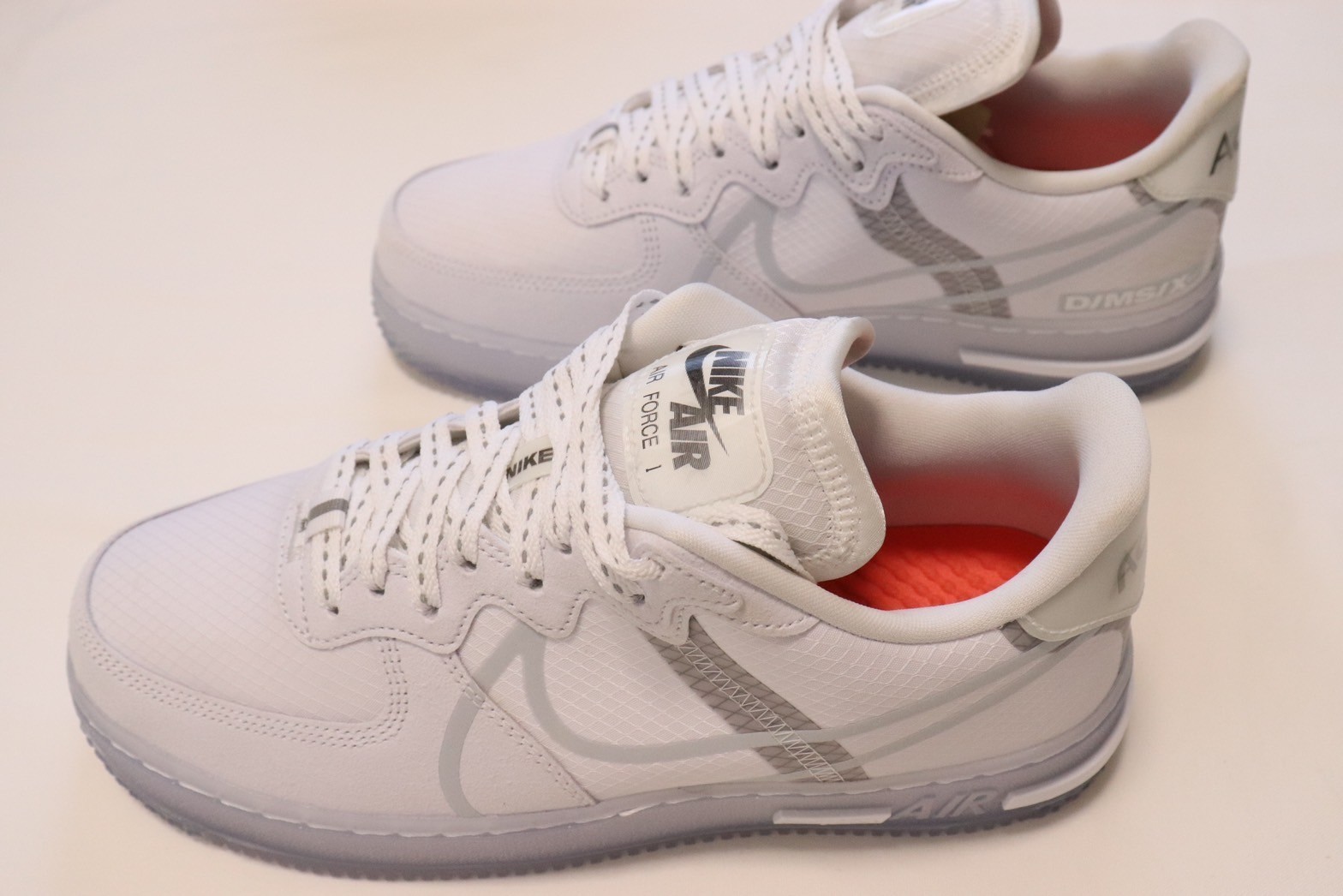 ★大人気★NIKE AIR FORCE 1 REACT QS D/MS/X \"WHITE\"