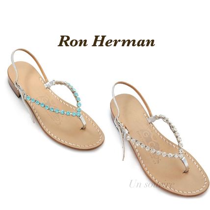 CANFORA ロンハーマン シルバーバックル サンダル CANFORA for Ron Herman Sandal 
