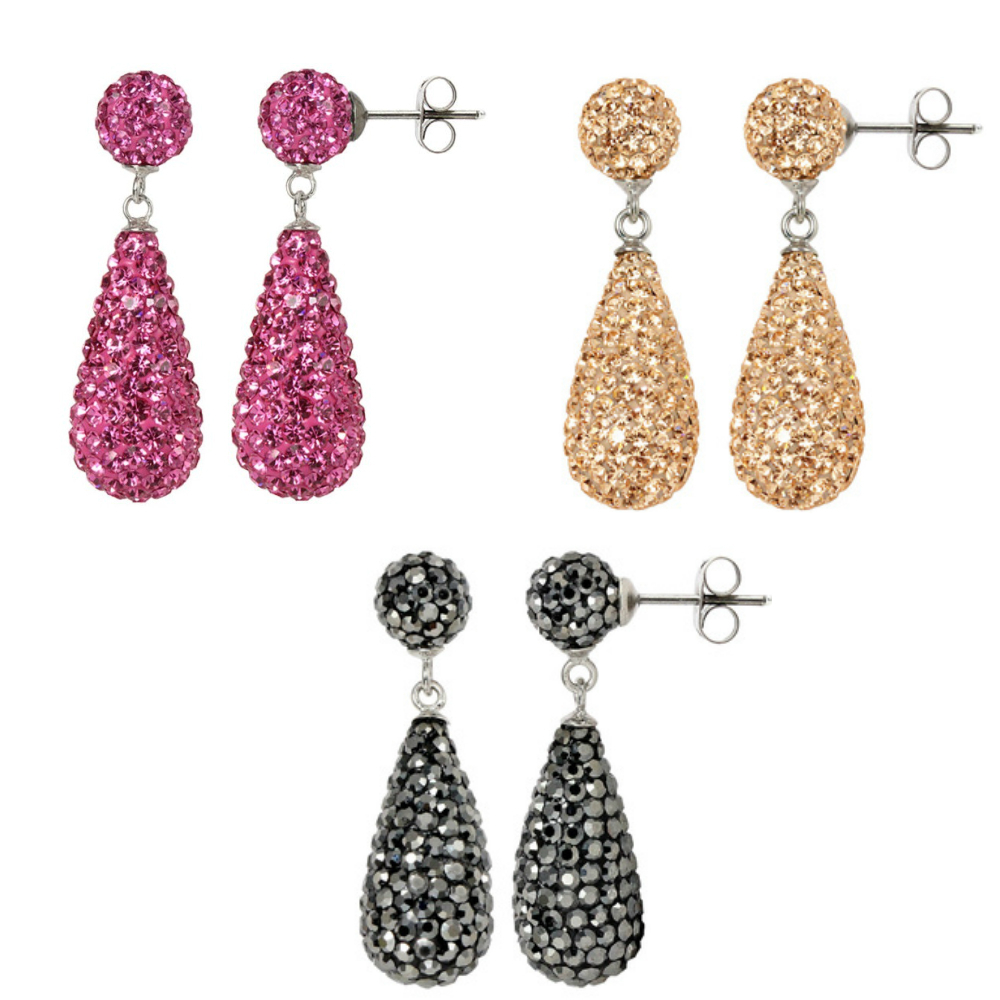 Tresor Paris トレゾアパリ ドロップ ピアス チタン シルバー925