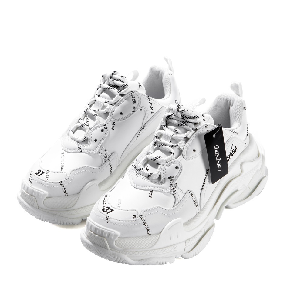 BALENCIAGA 20SS All Over Logo Triple S スニーカー