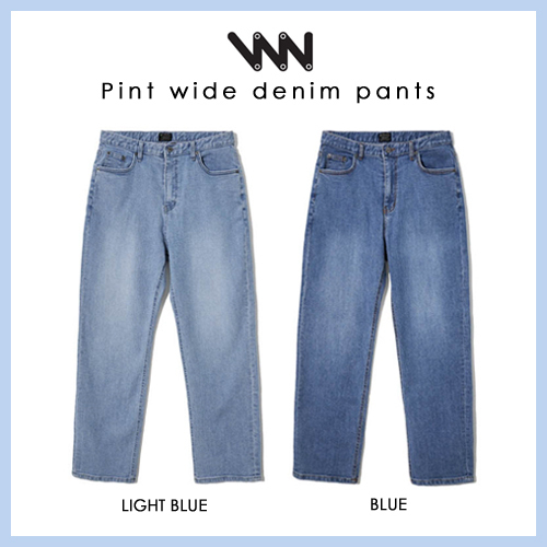 WV PROJECT正規品★20SS★パイントワイトデニムパンツ★UNISEX