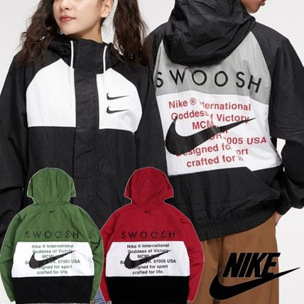 レッド（赤）系 Nike(ナイキ) ジャケット(レディース) - 海外通販のBUYMA