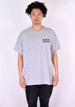 PAULA CANOVAS DEL VAS AT004 SHORT SLEEVE PRINTED TEE GREY