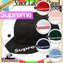 18SS /Supreme Visor Label 6-Panel Cap ラベル ロゴ Box Logo