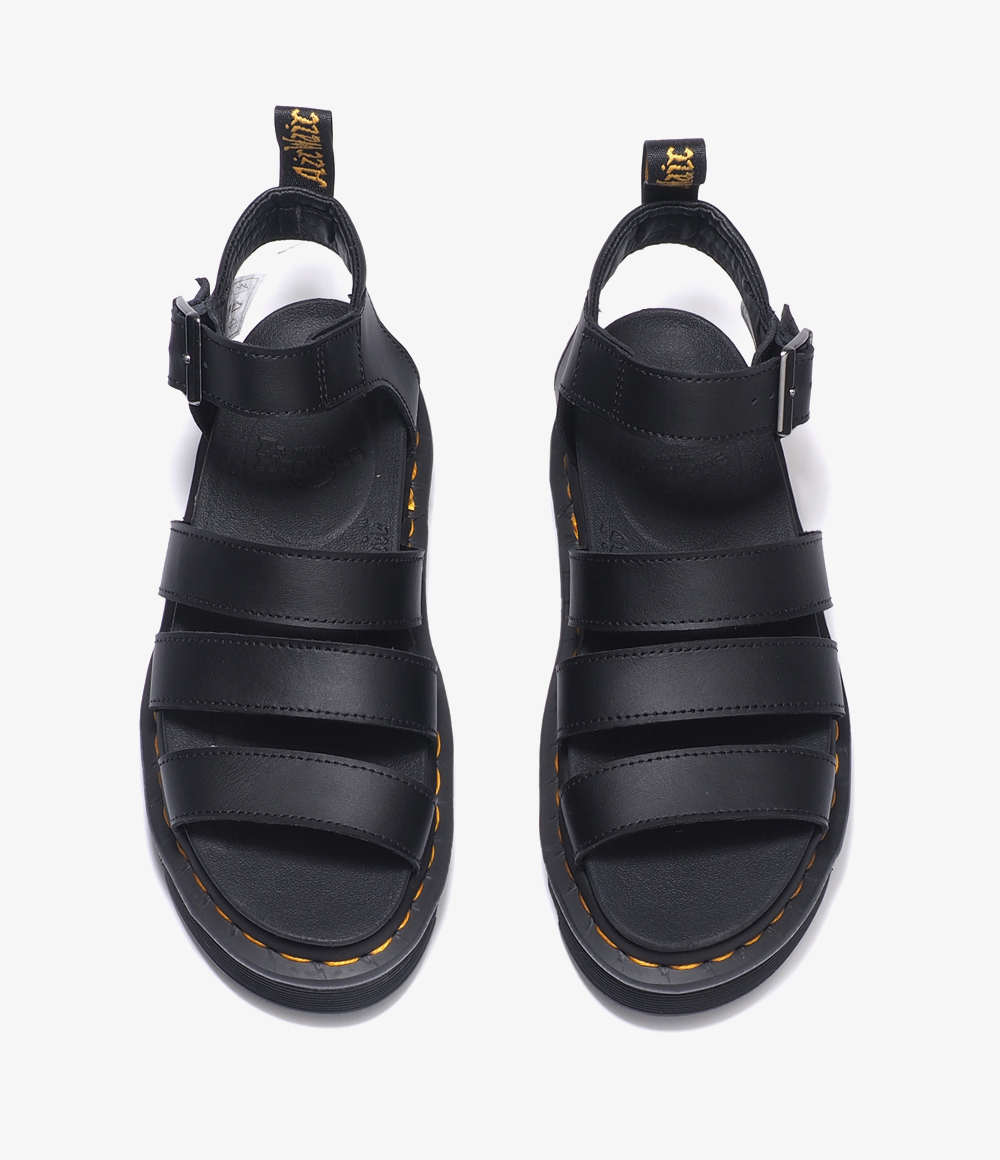 【関税込み】Dr. Martens ブラック Blaire Hydro サンダル 関税負担なし☆Dr Martens BLAIRE HYDRO サンダル サンダル