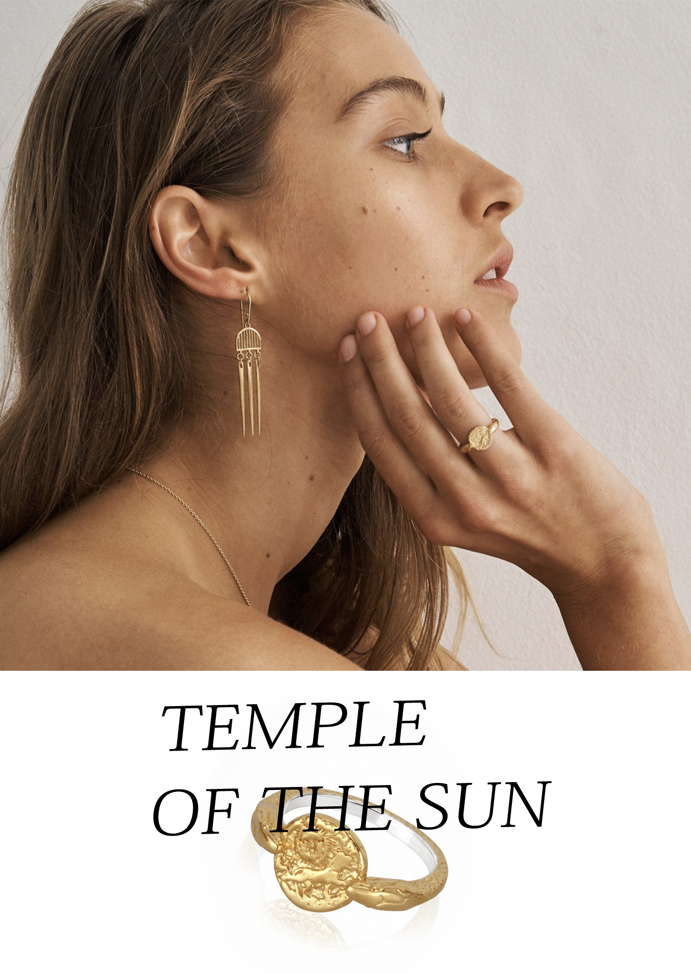 バイロンベイ発[TEMPLE OF THE SUN]* Aria *リング ゴールド