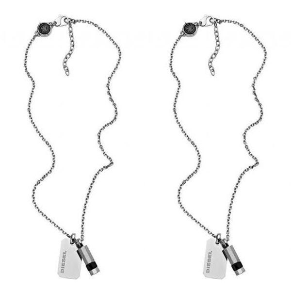 DIESEL ディーゼル ペアネックレス ジュエリー 2本セット