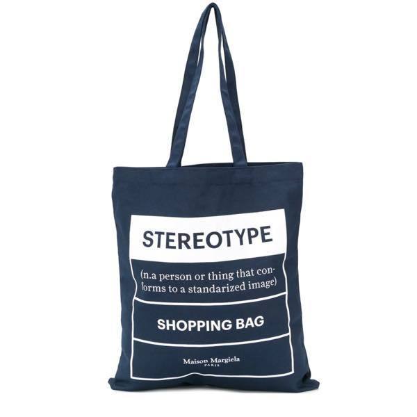 【関税込】MAISON MARGIELA STEREOTYPE ロゴ トートバッグ 【関税込】MAISON MARGIELA STEREOTYPE ロゴ トートバッグ
