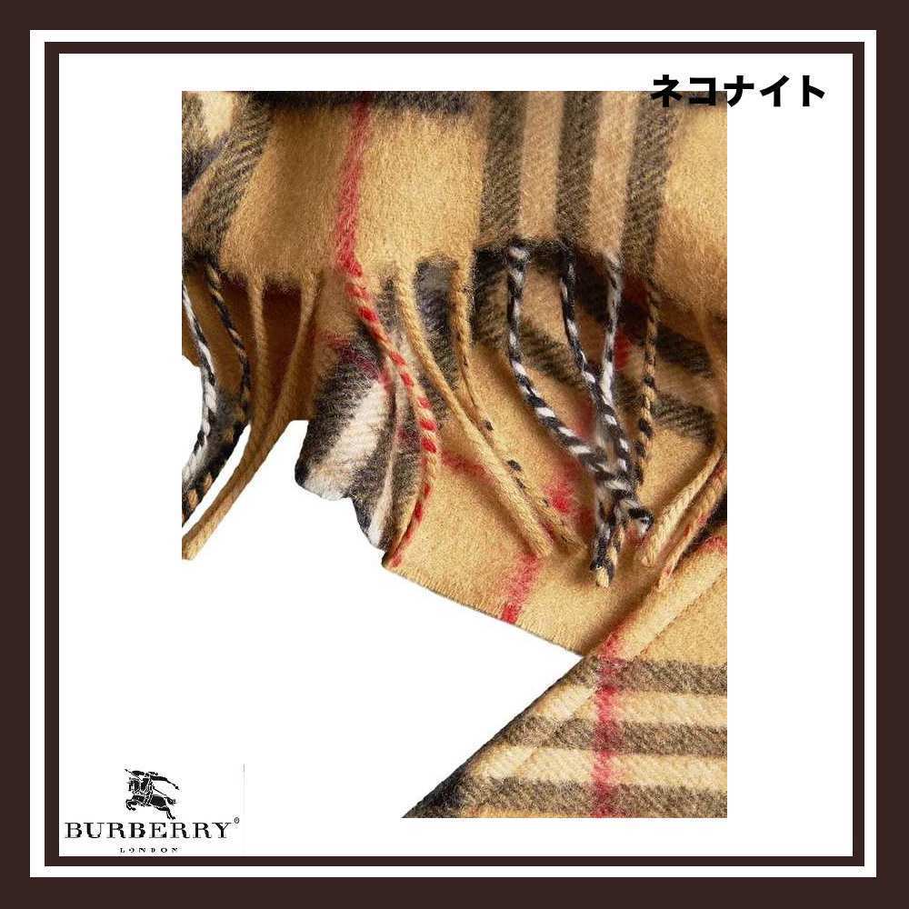 【直営店買付】★Burberry★チェック マフラー
