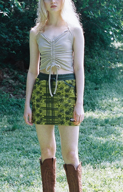 SCULPTOR キャミソール ☆韓国の人気☆SCULPTOR☆STRIPE STRING HALTER TOP☆(10)