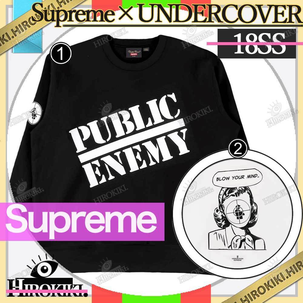 【極美品‼️】Supreme×PublicEnemy トレーナー