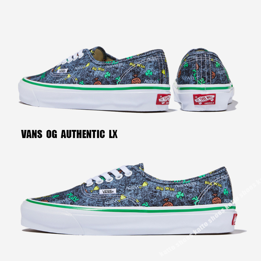 VANS VAULT x FERGADELIC OG AUTHENTIC LX★兼用 ACID WASH/PLAY