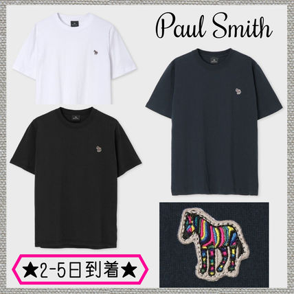 口コミ レビュー すぐ届く Paul Smith Stripe Zebra ワンポイントtシャツ 3カラー Paul Smith Tシャツ カットソー Buyma
