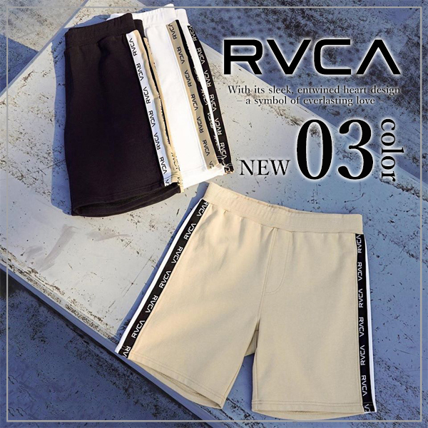 【送料無料】RVCA メンズ 2TONE JQ TAPE SHORT ウォークショーツ