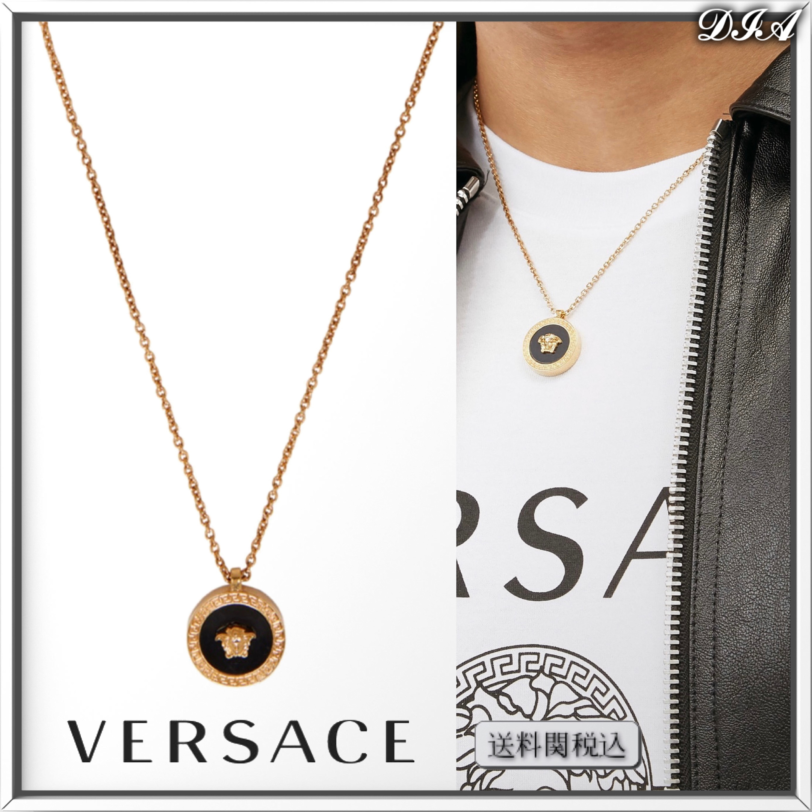 VERSACE メデューサ ペンダント ネックレス 人気