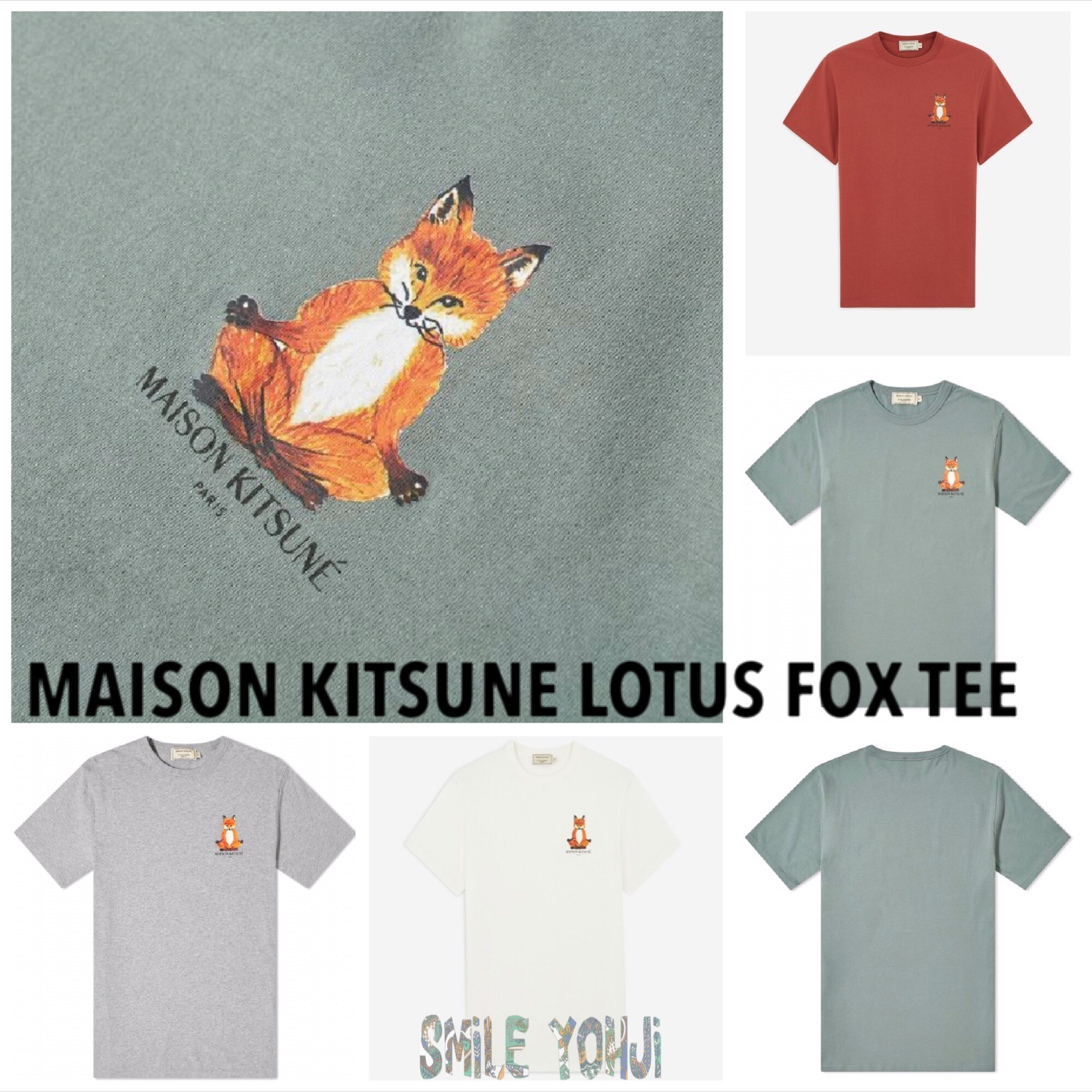 MAISON KITSUNÉ ミントグリーン Tシャツ XS - メルカリ