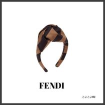 期間限定★FENDI愛用者応援セール★ヘアバンド★Fロゴ★ツイル 期間限定★FENDI愛用者応援セール★ヘアバンド★Fロゴ★ツイル