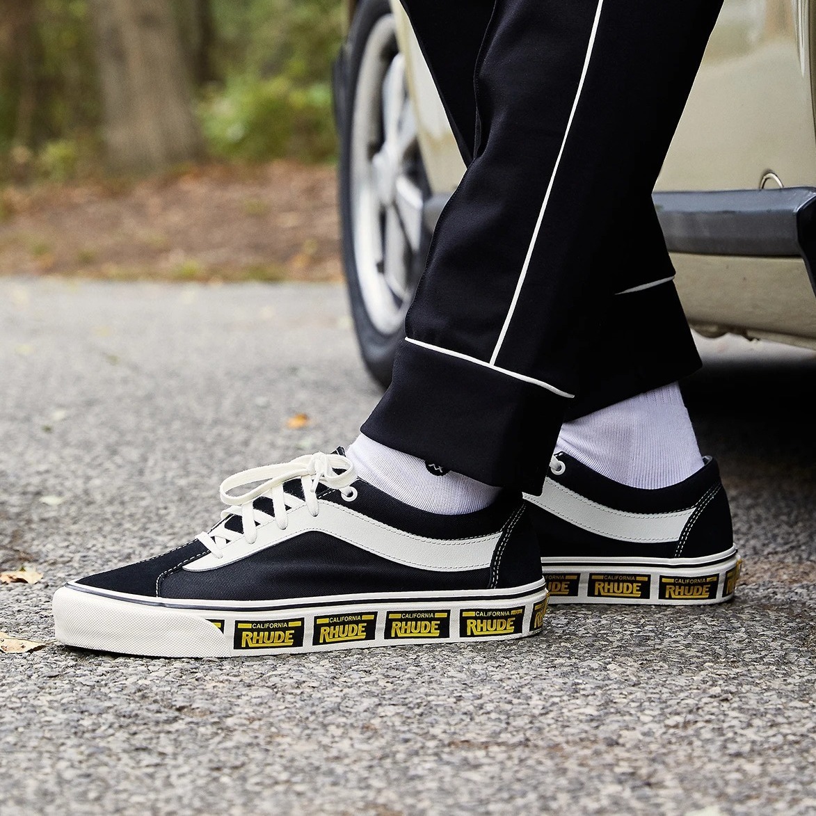 Vans Bold Ni Rhude Black バンズ ボールドニー ルード ブラック