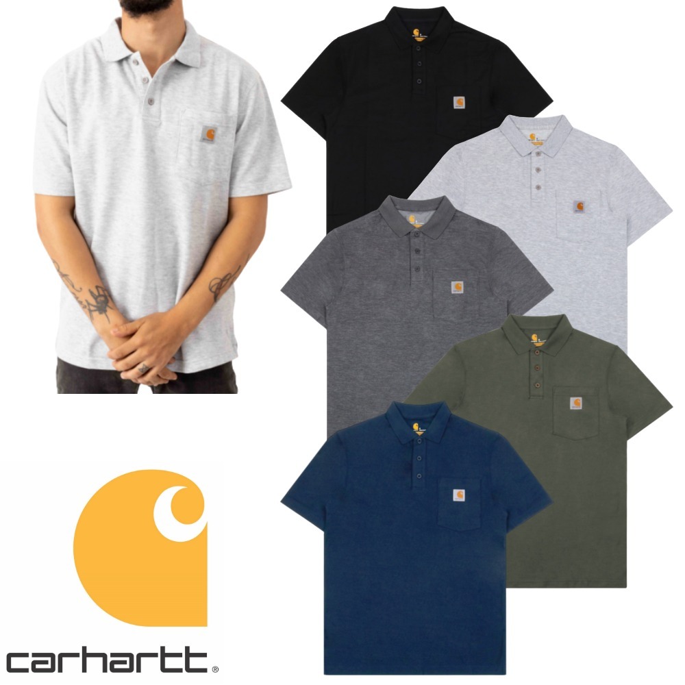 【CARHARTT】ポロシャツ 5色 男女兼用★
