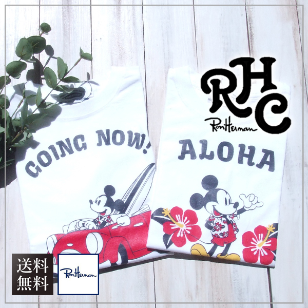 送料無料】RHCロンハーマン SURF MICKEY Tシャツ クルーネック (Ron