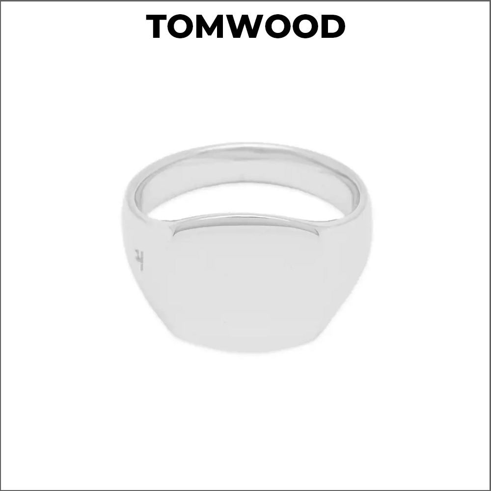 【Tom Wood】スターリングシルバー ミニシグネットリング