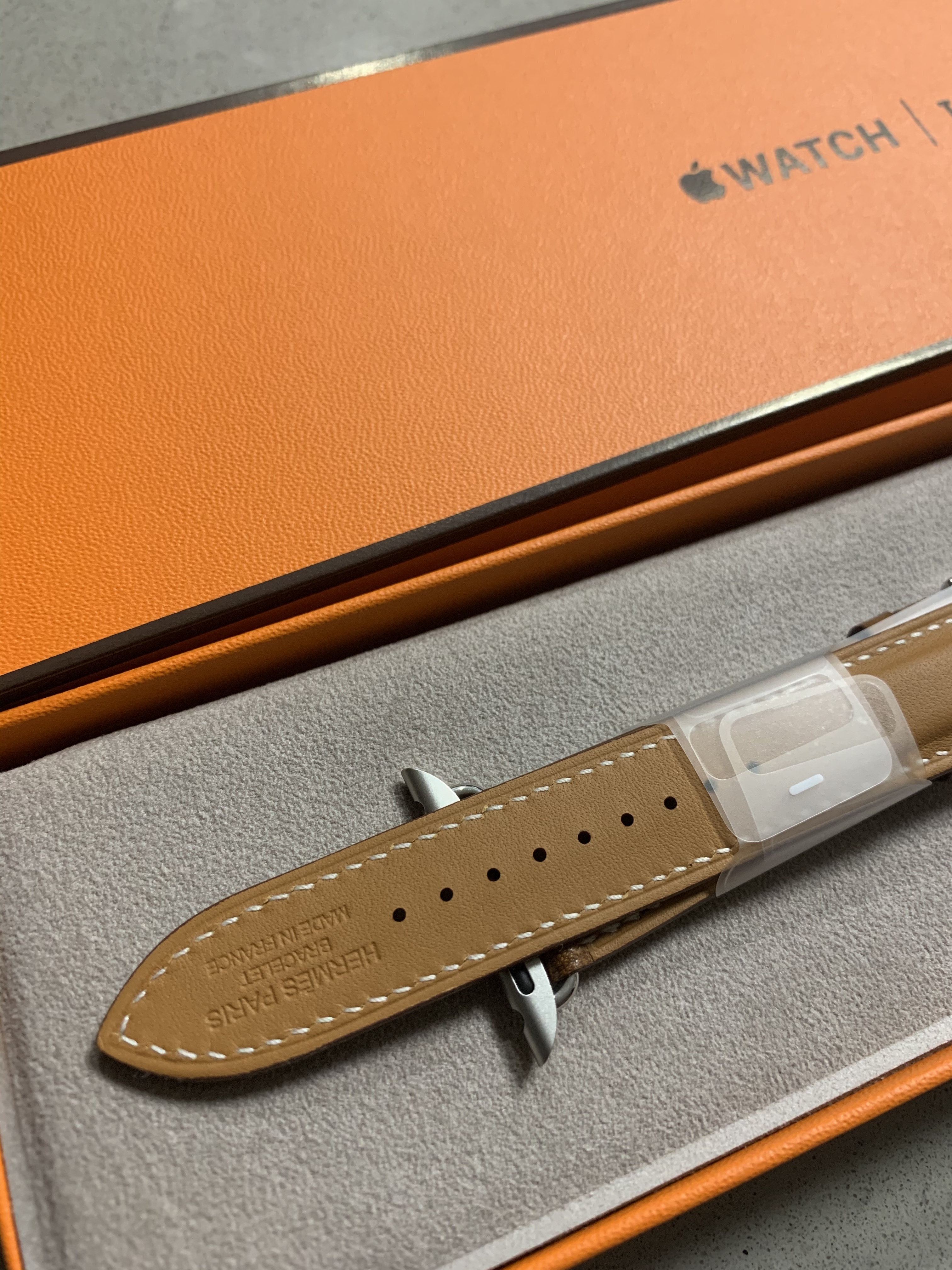 【日本完売】Apple Watch Hermesドゥブルトゥール 40mmベルト ...