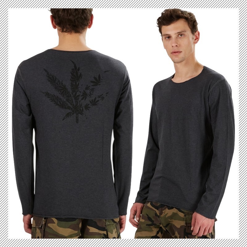 【LUCIEN PELLAT FINET】LEAF DERBY 長袖 Tシャツ ロンT 国内発