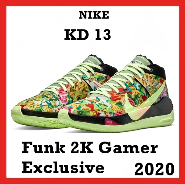 スニーカー Nike KD 13 Funk 2K Gamer Exclusive 2020 SS 20