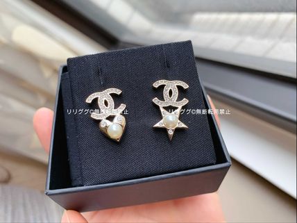 CHANEL ピアス (シャネル)AB2340☆CCロゴ＋ハート　スター☆ピアス