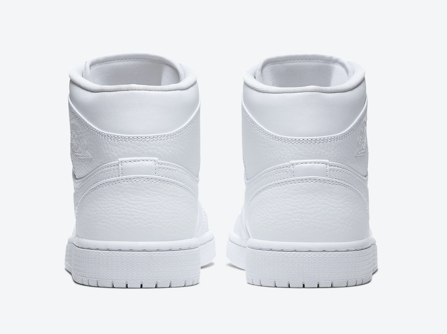 Nike Air Jordan 1 Mid Triple White 2.0 (2020) SS 20