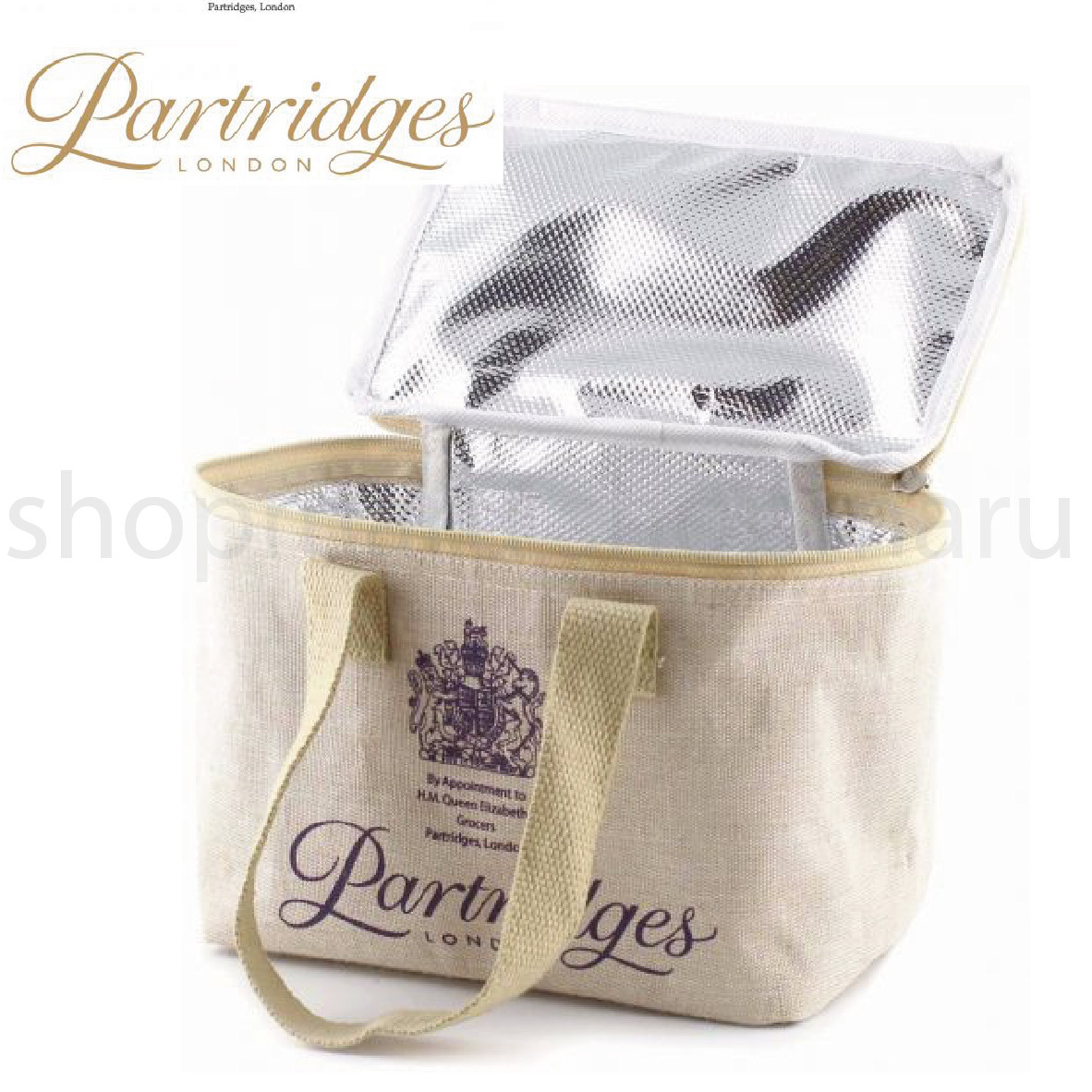 Partridges 限定◆英国王室ご用達 ランチバッグ クーラーバッグ