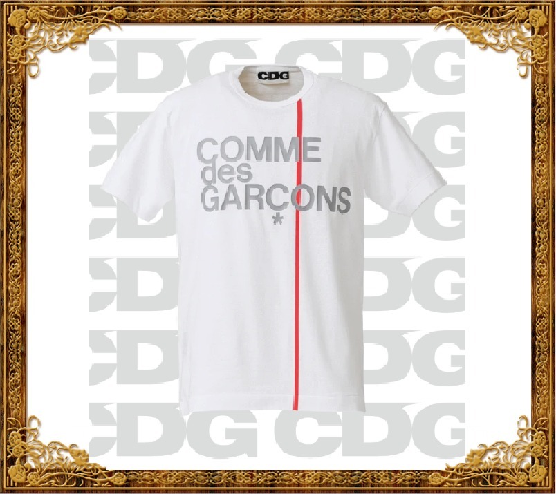 2021新入荷 国内発送◆限定 CDG Tシャツ◆ ロゴ コムデギャルソン Tシャツ・カットソー 2021新入荷 国内発送◆限定 CDG Tシャツ◆ ロゴ コムデギャルソン Tシャツ・カットソー