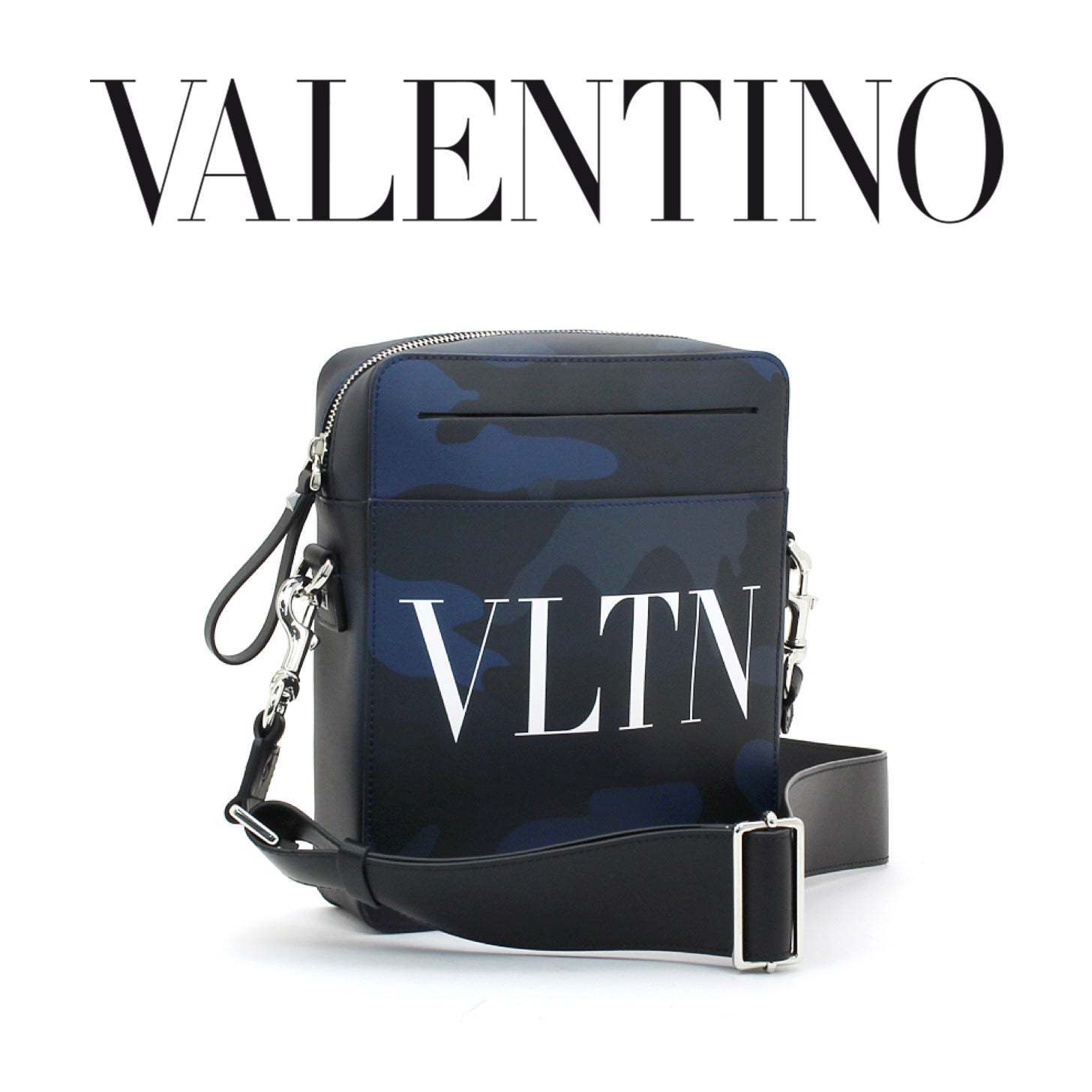 ★ VALENTINO GARAVANI ★ メンズ ロゴ クロスボディバッグ S