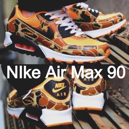 ★Coolなカモ柄 Nike Air Max 90 Duck Camo Orange オレンジ