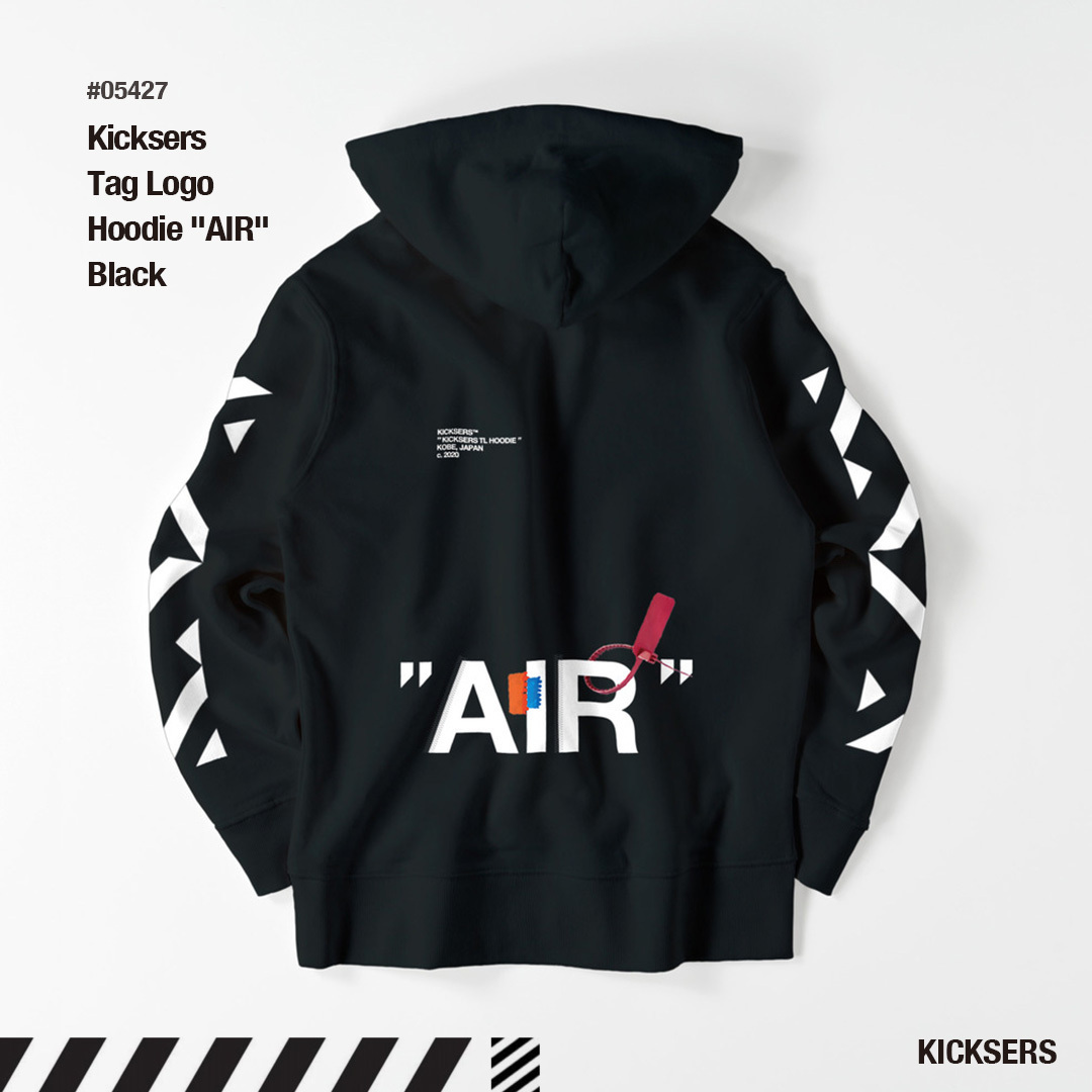 注目ブランド！Kicksers Tag Logo Hoodie \