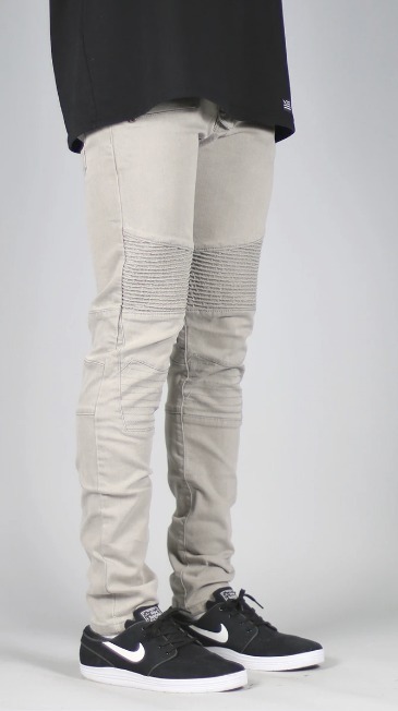 HYPER DENIM デニム・ジーパン 関送込★HYPER DENIM ブリーチ バイカー スキニー デニム(9)