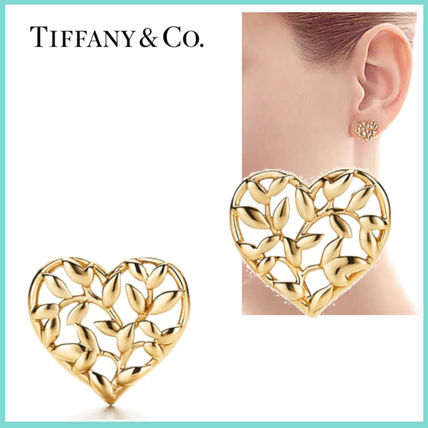 Tiffany & Co Earrings Costume Jewelry Party Style 18K Gold Elegant Style Bridal 2