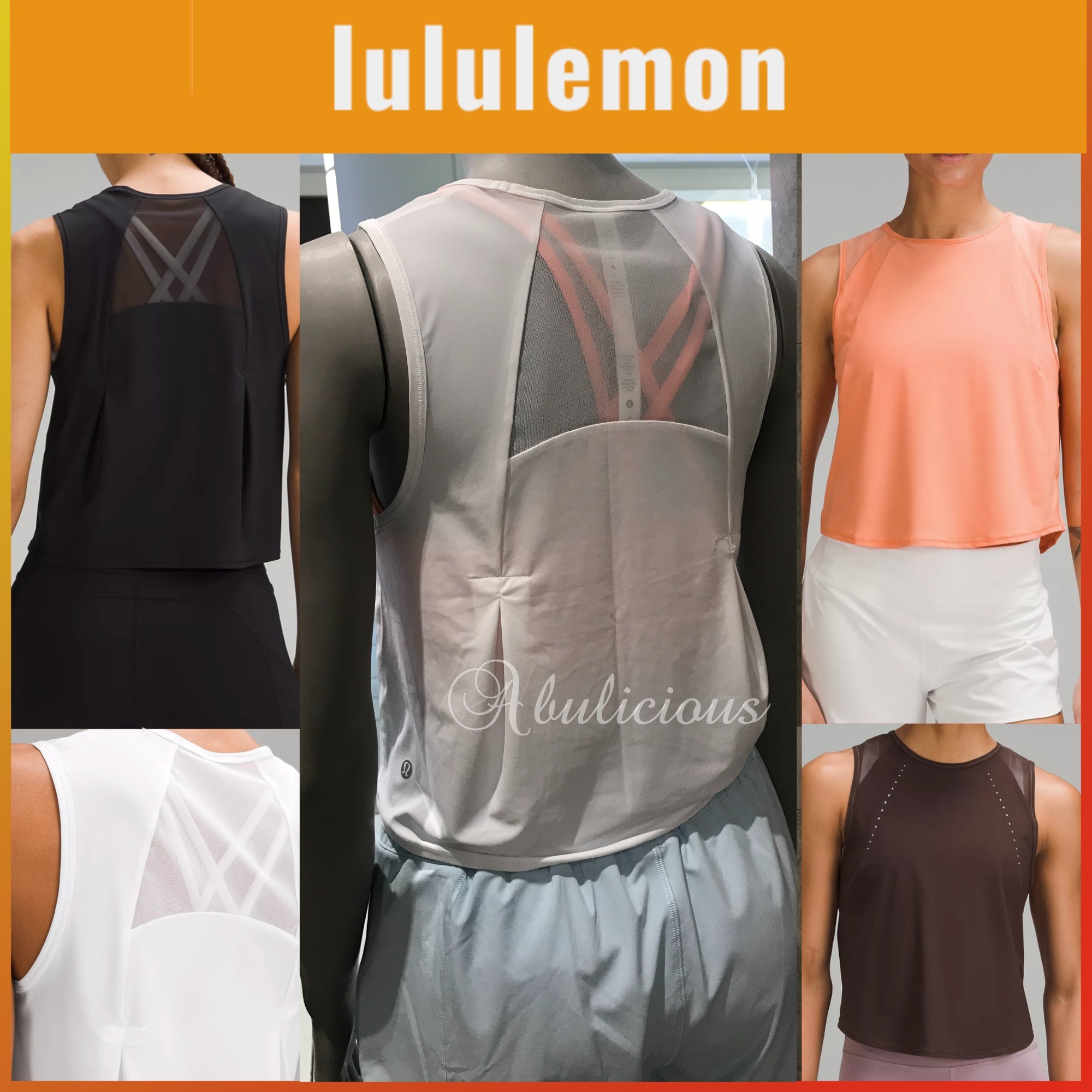 lululemon☆クロップ丈タンク Sculpt Tank Cropped