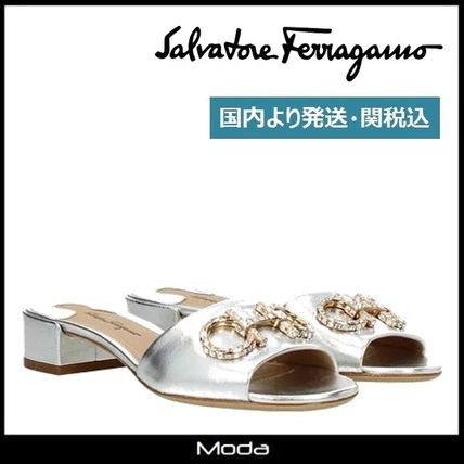 Salvatore Ferragamo x サンダル・ミュール(レディース)|新作を海外 Salvatore Ferragamo x サンダル・ミュール(レディース)|新作を海外