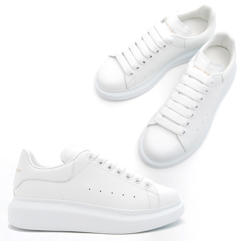 関税負担なし☆alexander mcqueen OVERSIZEDレザー レースアップ