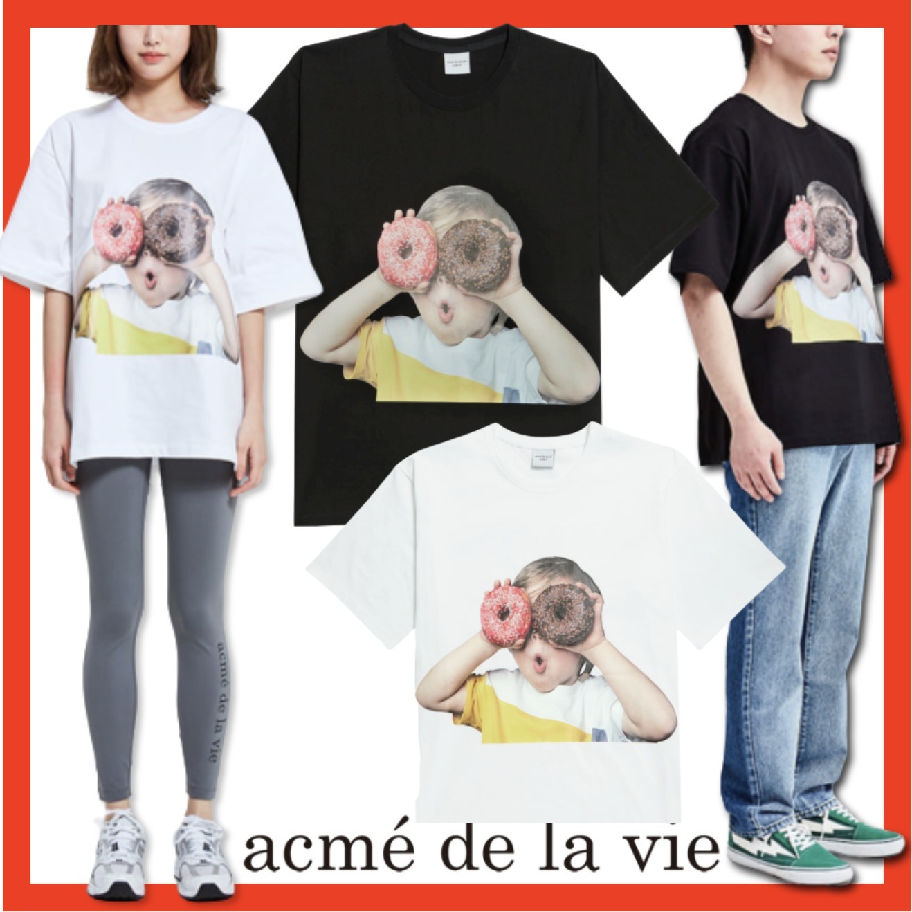 ★★acme' de la vie★ADLV BABY FACE Tシャツ★半袖★★