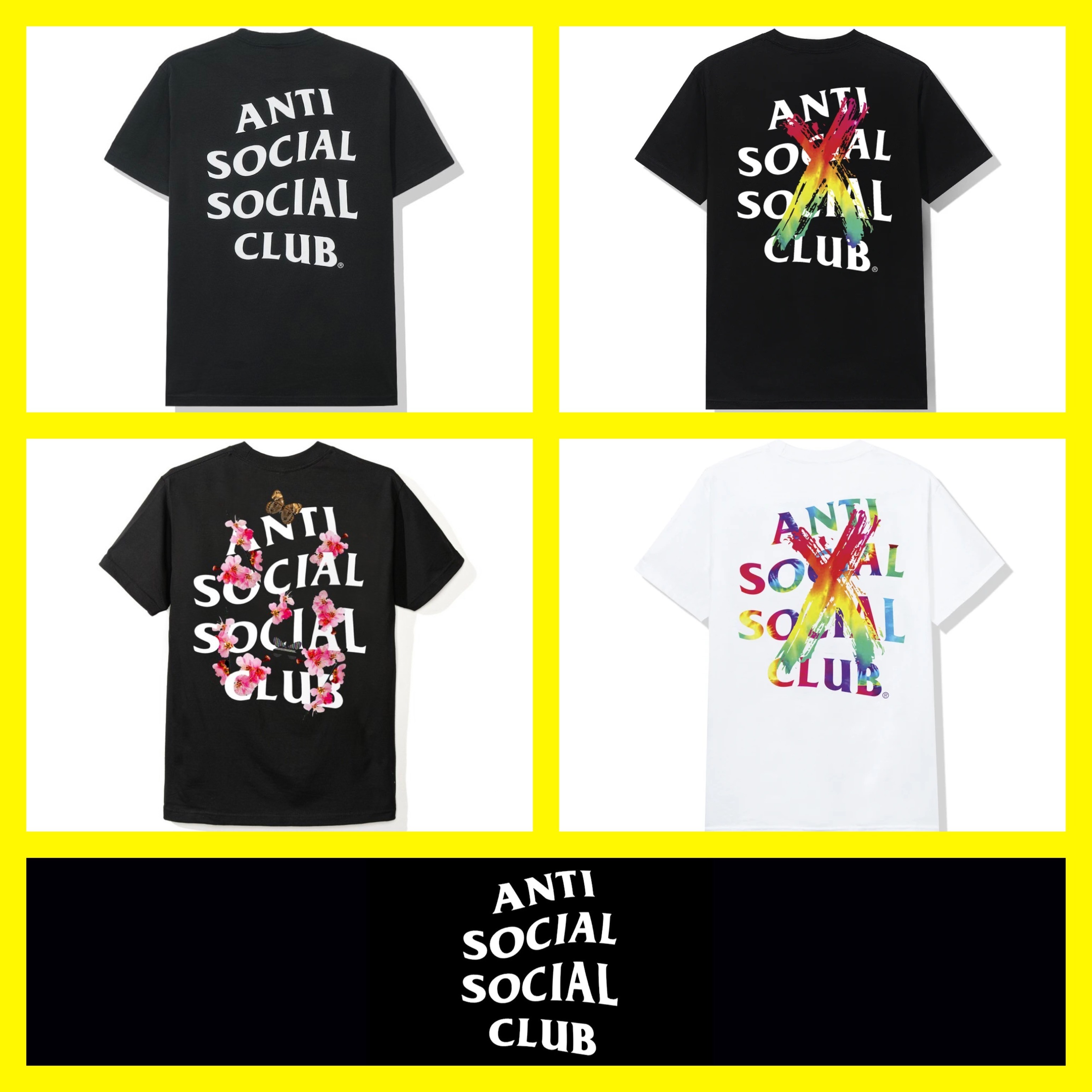 ＊大人気！定番アイテム＊Anti Social Social Club Logo Tee