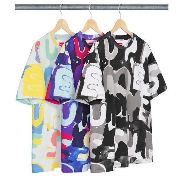 SUPREME シュプリーム★ペインテッドロゴTシャツ