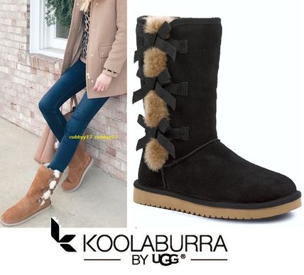 UGG ロングブーツ 最終SALE【Koolaburra by UGG】リボン可愛いロングブーツ