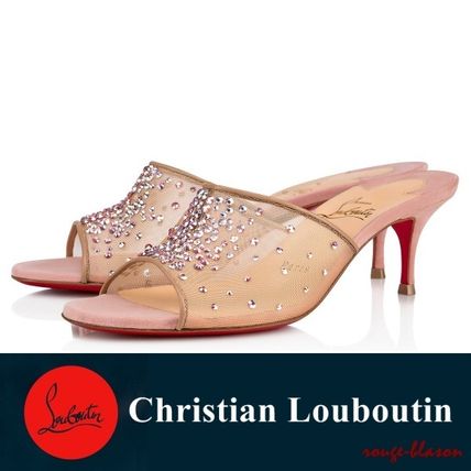 スタッズ Christian Louboutin x サンダル・ミュール(レディース ...