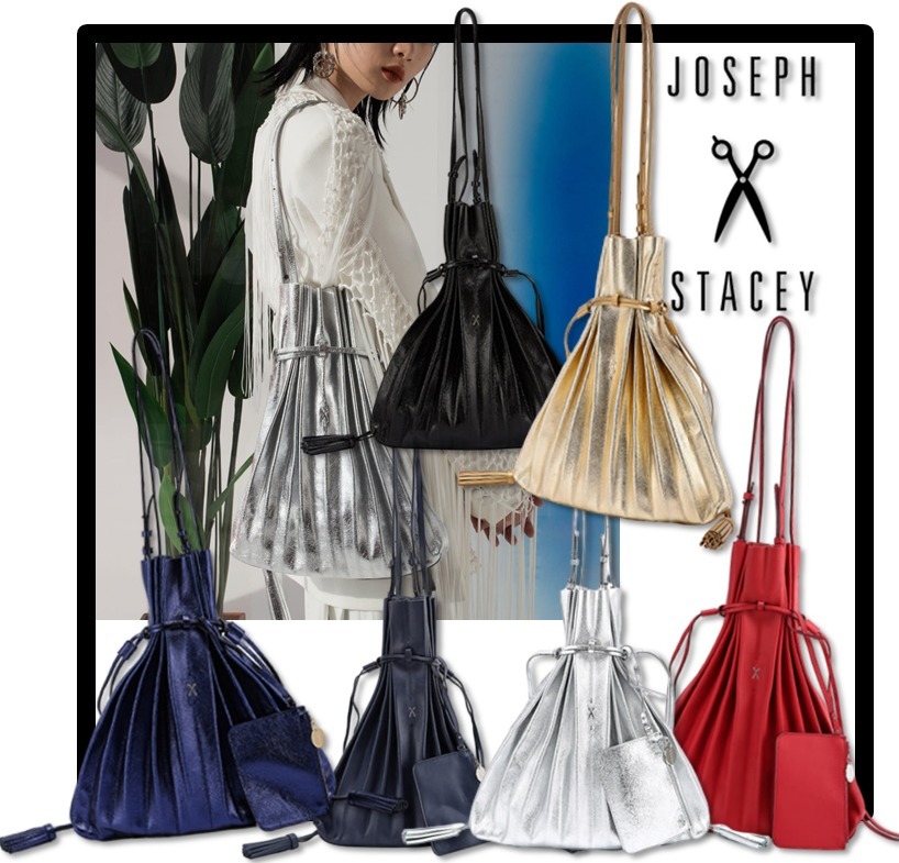 ★送料・関税込★JOSEPH&STACEY★Lucky Pleats Shopper★7色★