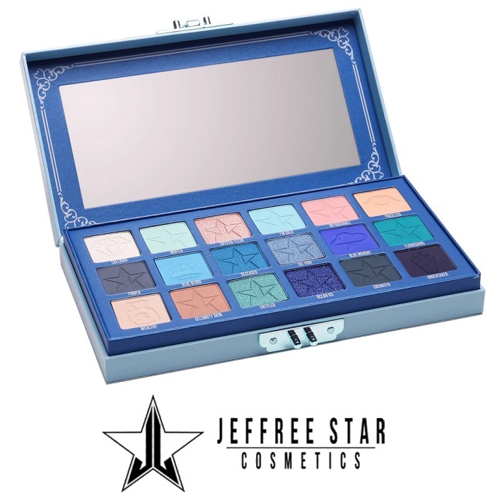 2022春の新作 JEFFREE STAR COSMETICS☆BLUE BLOOD アイシャドーパレット アイメイク 1FREE
